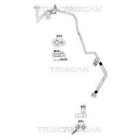 Achetez des Conduite à haute / basse pression, climatisation TRISCAN 9010 14005 à prix pour 104,20 €