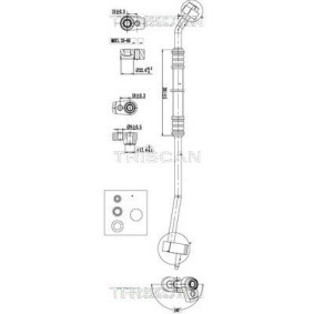 Achetez des Tuyau de clim de chez TRISCAN en ligne pour Transit Connect Mk2 Break à prix modérés
