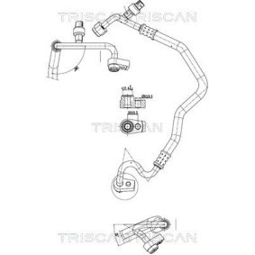 Achetez des Conduite à haute / basse pression, climatisation TRISCAN 9010 16026 à prix pour 94,25 €