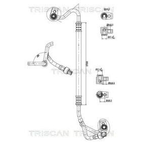 Achetez des Tuyau de clim de chez TRISCAN en ligne pour Transit Connect Mk2 Break à prix modérés