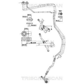 Achetez des Tuyau de clim de chez TRISCAN en ligne pour Transit Connect Mk2 Break à prix modérés
