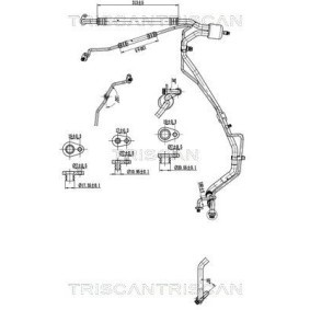 Achetez des Tuyau de clim de chez TRISCAN en ligne pour 308 I 3/5 portes (4A, 4C) à prix modérés