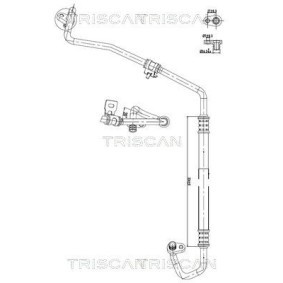 Achetez des Tuyau de clim de chez TRISCAN en ligne pour 308 II SW (LC, LJ, LR, LX, L4) à prix modérés