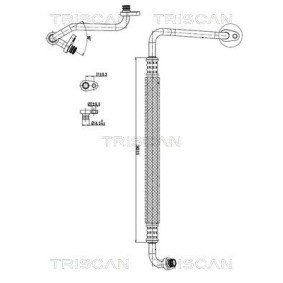 Köp Ac slang från TRISCAN på nätet till 208 II Hatchback (UB_, UP_, UW_, UJ_) till schyssta priser