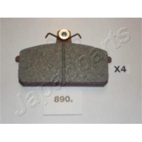 Bremsbeläge für MERCEDES-BENZ von JAPANPARTS