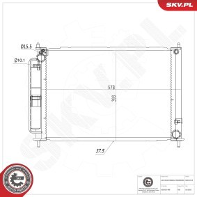 Acquista Condensatore climatizzatore da ESEN SKV 86SKV418 a buon mercato per soli 198,85 €