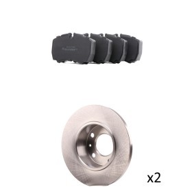 Comprar Kit de discos de freno y pastillas de RIDEX 3405B3472 a bajo precio de 99,84 €