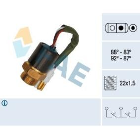 Temperaturschalter, Kühlerlüfter für CITROËN von FAE