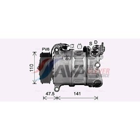 Kühler, Motorkühlung AU2199 LTI von AVA COOLING SYSTEMS