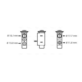 Achetez des Détendeur de climatisation de chez AVA COOLING SYSTEMS en ligne pour B6 Coupe (E63) à prix modérés