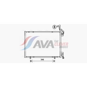 Compre Condensador, ar condicionado da AVA COOLING SYSTEMS CN5095 a um preço baixo por 31,38 €