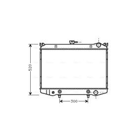 Compre Radiador, arrefecimento do motor da AVA COOLING SYSTEMS DN2076 a um preço baixo por 187,77 €