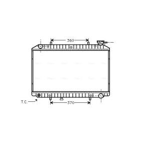 Achetez des Radiateur du moteur AVA COOLING SYSTEMS DNA2171 à prix pour 251,81 €