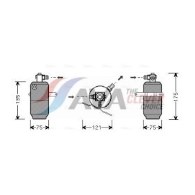 Kühler, Motorkühlung MS2147 von AVA COOLING SYSTEMS günstig für 175,59 € online kaufen