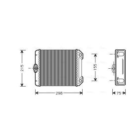 Wärmetauscher, Innenraumheizung MS6172 von AVA COOLING SYSTEMS günstig für 223,41 € online kaufen