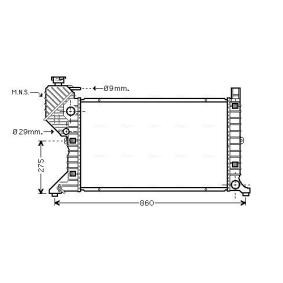 Achetez des Radiateur de chez AVA COOLING SYSTEMS en ligne pour Sprinter Classic 3.5-T Van (W909) à prix modérés