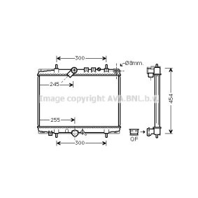 Comprar Radiador, refrigeración del motor de AVA COOLING SYSTEMS PE2202 a bajo precio de 90,06 €