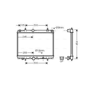 Comprar Radiador, refrigeración del motor de AVA COOLING SYSTEMS PEA2200 a bajo precio de 146,49 €