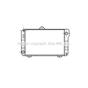Achetez des Radiateur de chez AVA COOLING SYSTEMS en ligne pour LITEACE Autobus/Autocar (CM30_G, KM30_G) à prix modérés