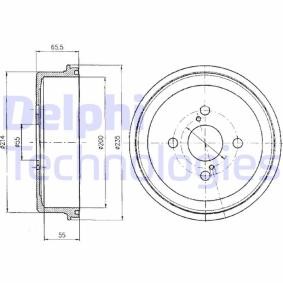 Compre Tambor de travão de DELPHI online para Carina Sedan (_T21_) a preços moderados