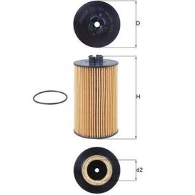 Ölfilter für MERCEDES-BENZ von MAHLE ORIGINAL