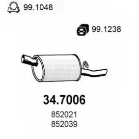 Køb Bagpotte af ASSO 34.7006 til den lave pris 274,51 DKK