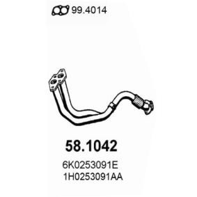 Compre Tubo de escape da ASSO 58.1042 a um preço baixo por 122,82 €