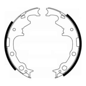 Achetez des Jeu de mâchoires de frein ABE C0Y003ABE à prix pour 49,53 €