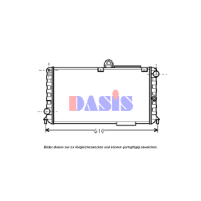 Compre Radiador de AKS DASIS online para 33 Sportwagon (907B) a preços moderados
