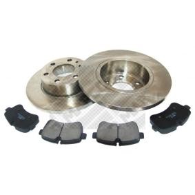 Comprar Kit de discos de freno y pastillas de MAPCO 47591 a bajo precio de 125,57 €
