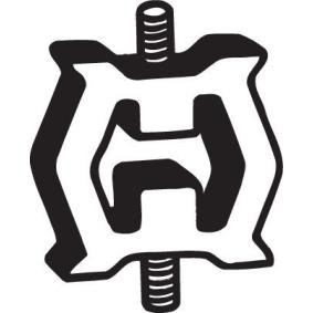 Gummistreifen, Abgasanlage 255-125 BMW von BOSAL