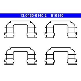 Acquista Kit accessori, pastiglia freno da ATE 13.0460-0140.2 a buon mercato per soli 15,40 €