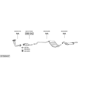 Katalysator für VOLVO von BOSAL