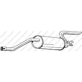 Endschalldämpfer 278-085 von BOSAL günstig für 47,63 € online kaufen