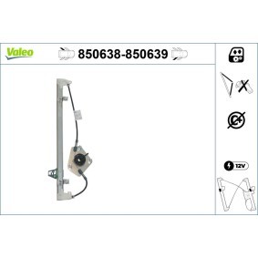 Achetez des Lève-vitre VALEO 850638 à prix pour 100,59 €