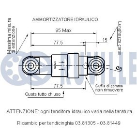 Spannarm, Keilrippenriemen 57078 von RUVILLE günstig für 90,75 € online kaufen