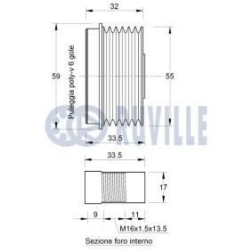 Spannarm, Keilrippenriemen 58627 von RUVILLE günstig für 37,51 € online kaufen