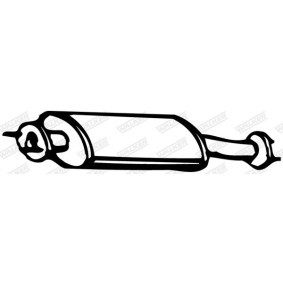 Acquista Silenziatore anteriore da WALKER 08448 a buon mercato per soli 85,66 €