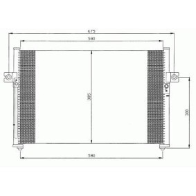 Compre Condensador de ar condicionado de DIEDERICHS online para H-1 / Starex MPV (A1) a preços moderados
