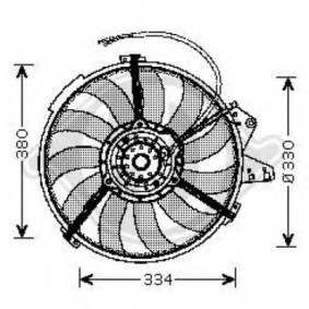 Acquista Ventola radiatore da DIEDERICHS 1005001 a buon mercato per soli 132,07 €