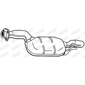 Mittelschalldämpfer 72154 von WALKER günstig für 133,89 € online kaufen