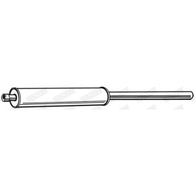 Acquista Silenziatore anteriore da WALKER 09263 a buon mercato per soli 39,17 €