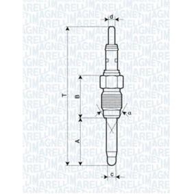 Glühkerze 062900084304 von MAGNETI MARELLI günstig für 11,38 € online kaufen