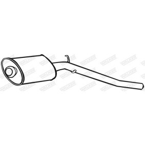 Comprar Silenciador intermedio de WALKER 14642 a bajo precio de 38,20 €