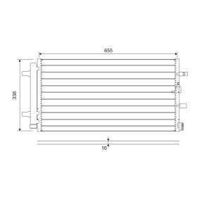 Acquista Condensatore climatizzatore da VALEO 814370 a buon mercato per soli 129,85 €