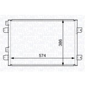 Achetez des Condenseur, climatisation MAGNETI MARELLI 350203728000 à prix pour 235,42 €