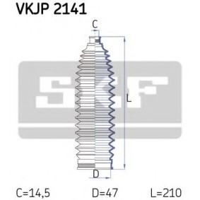Compre Jogo de foles, direcção da SKF VKJP 2141 a um preço baixo por 58,38 €