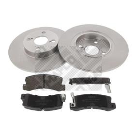 Bremsscheiben und -beläge 47533 TOYOTA von MAPCO