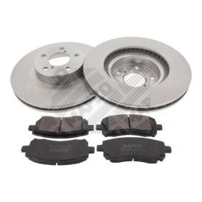 Bremsscheiben und -beläge 47542 SUBARU von MAPCO