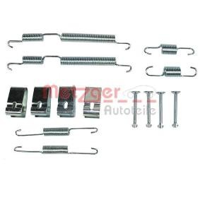 Compre Kit de acessórios, maxilas do travão da METZGER 105-0017 a um preço baixo por 14,18 €